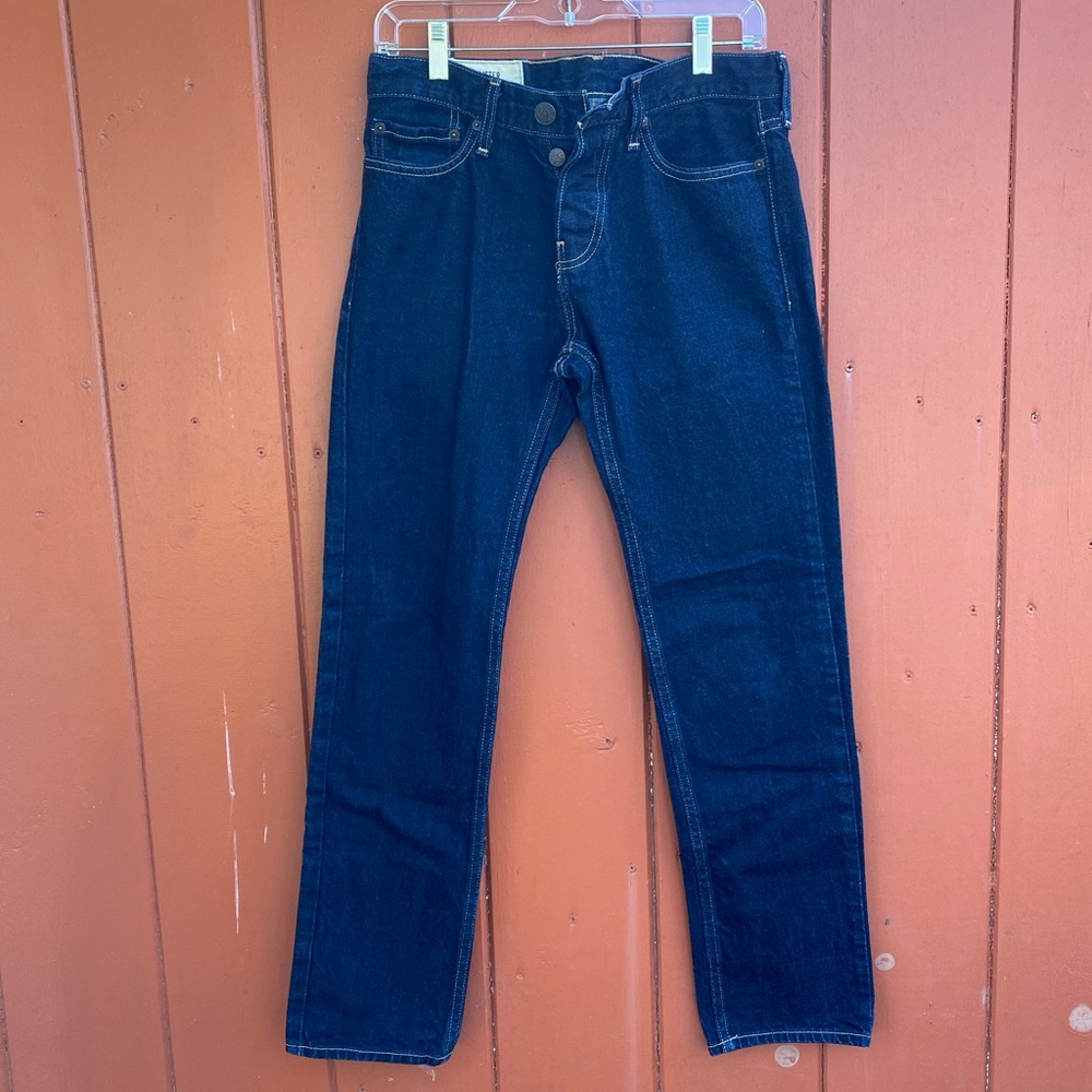 Hollister jeans. Slim straight jeans. 28x30. Navy